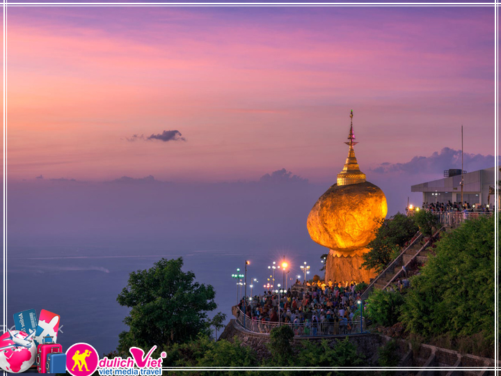 Du Lịch Free & Easy Myanmar khám phá Yangon - Bago - Kyaikhtiyo
